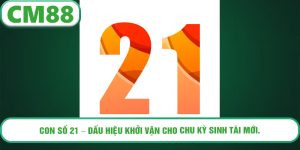 Con số 21 – dấu hiệu khởi vận cho chu kỳ sinh tài mới.